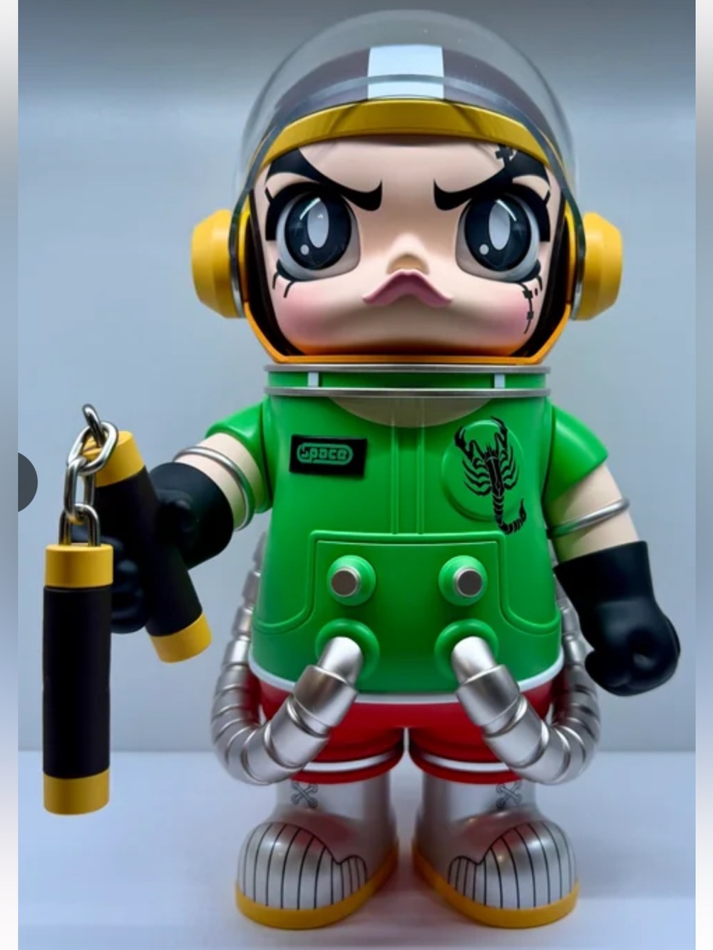 400% Mega Space Molly Turbo Shek. Comes with Nunchucks. Sealed box.